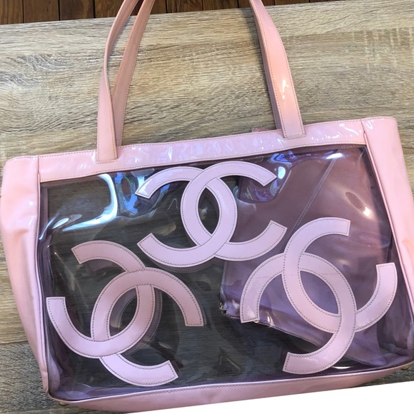 chanel pvc tote